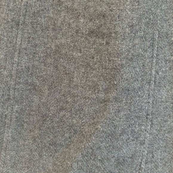 Blue wool tweed skirt vintage - Picture 3 of 4